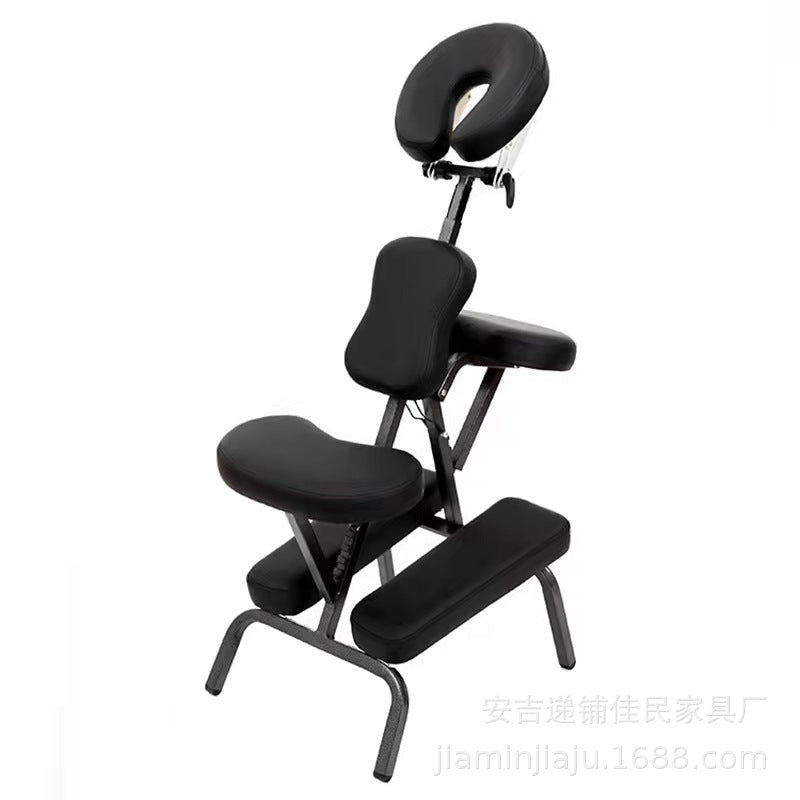 Portable Folding Massage Chair– Lightweight, Adjustable, Professional On-the-Go Massage Equipment with Carrying Case