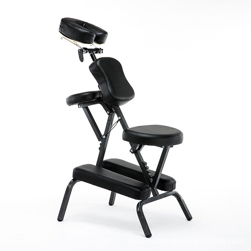Portable Folding Massage Chair– Lightweight, Adjustable, Professional On-the-Go Massage Equipment with Carrying Case