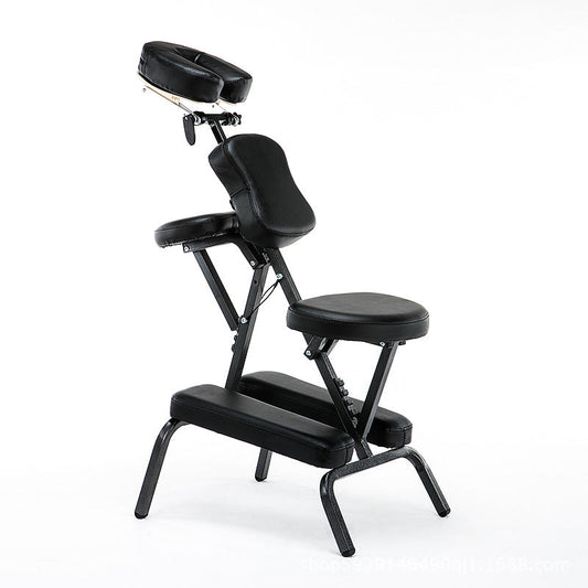 Portable Folding Massage Chair– Lightweight, Adjustable, Professional On-the-Go Massage Equipment with Carrying Case