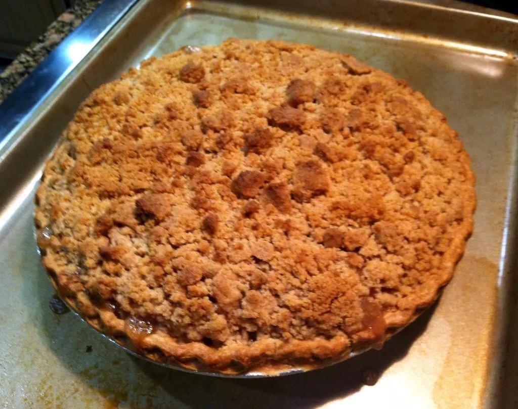 Classic Homemade Peach Crumb Pies – Order Online for Delivery 9 Inch ..Buy 2 or more....Get a Free 6 inch Pie.
