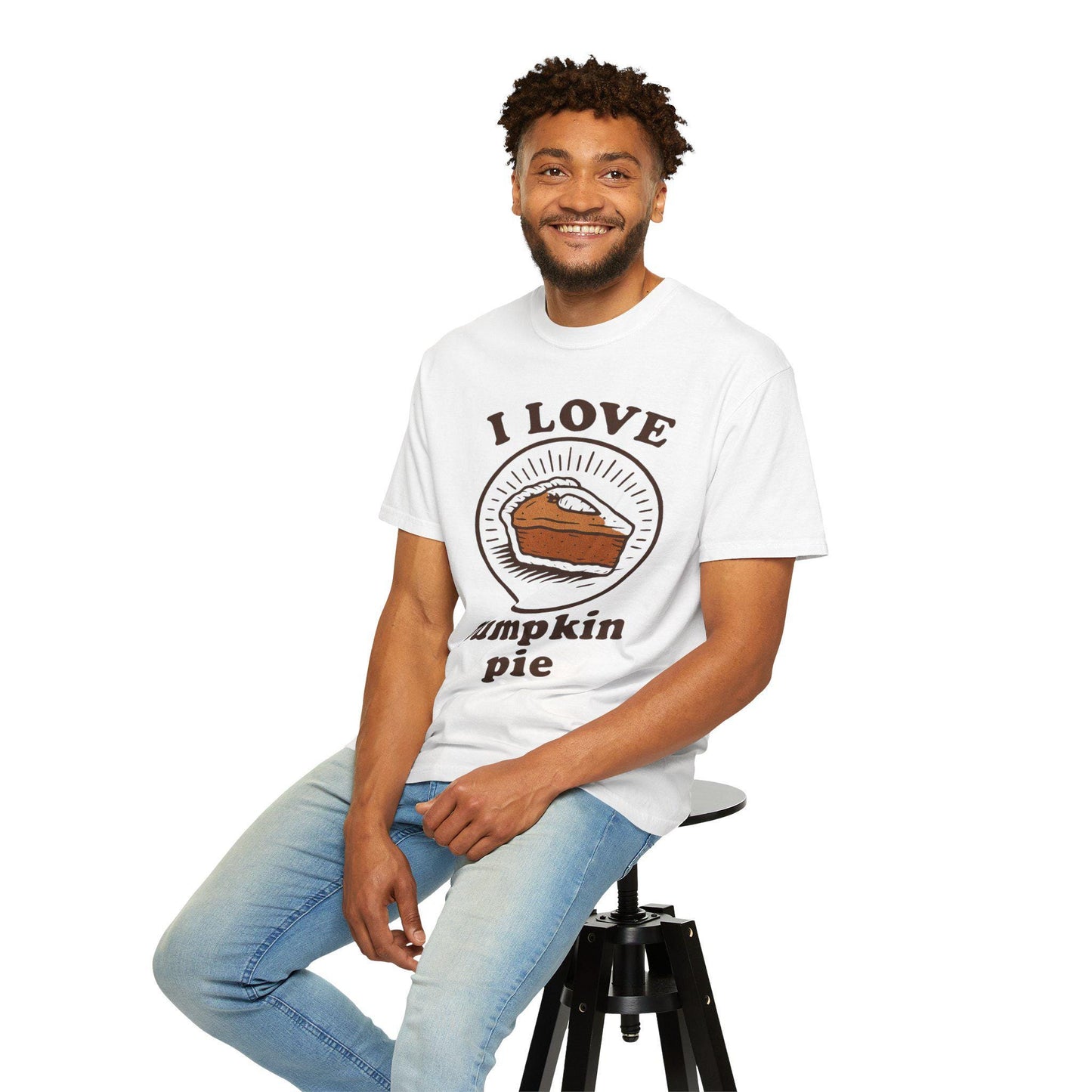 I Love Pumpkin Pie T-Shirt – Fall Thanksgiving Graphic Tee