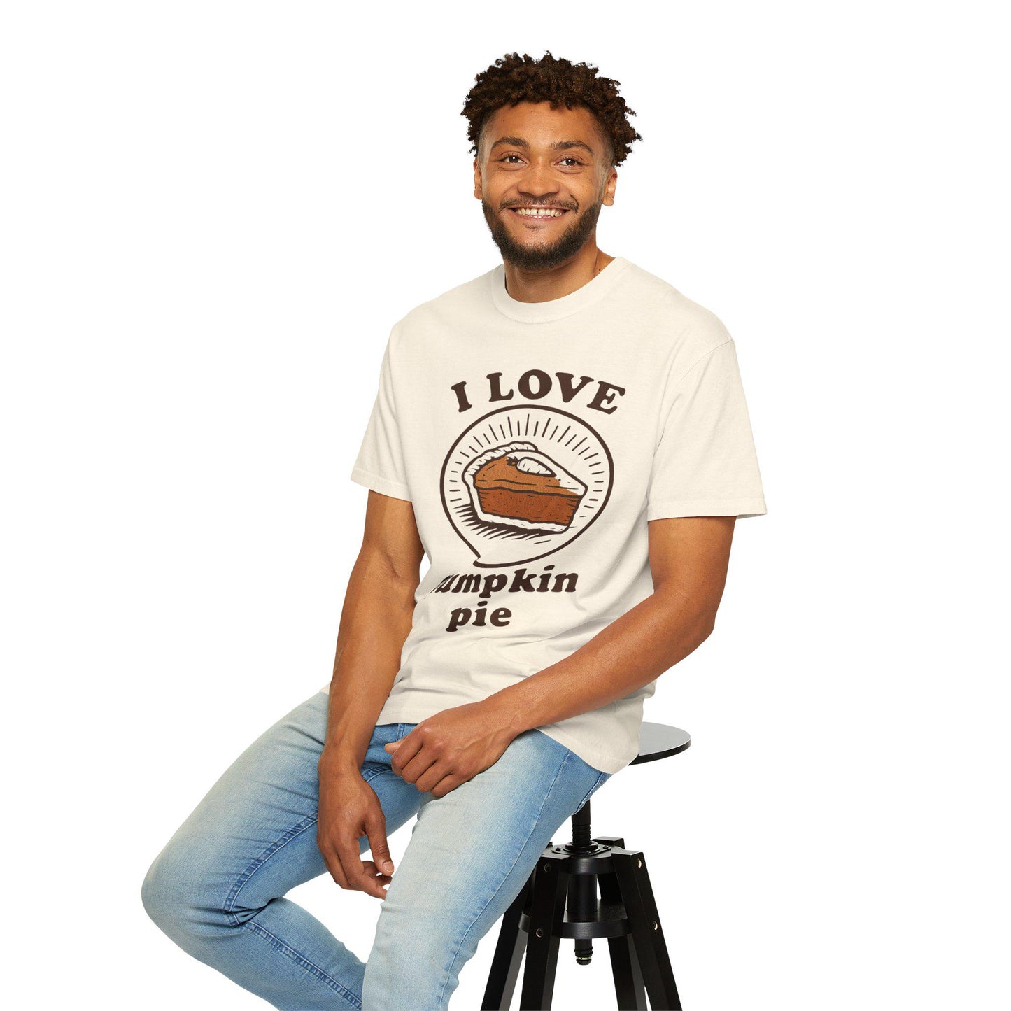 I Love Pumpkin Pie T-Shirt – Fall Thanksgiving Graphic Tee