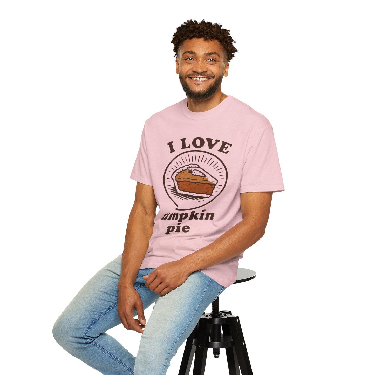 I Love Pumpkin Pie T-Shirt – Fall Thanksgiving Graphic Tee