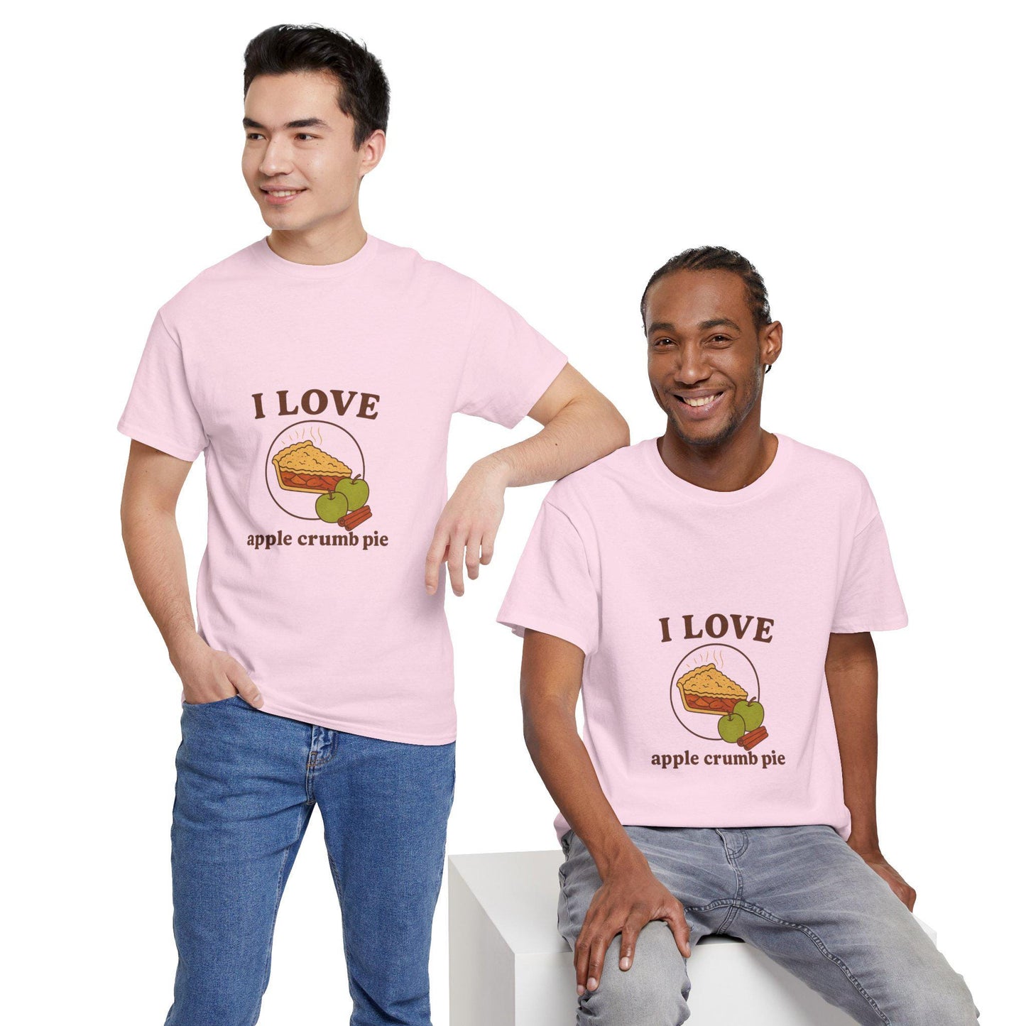 I Love Apple Crumb Pie T-Shirt - Cozy Kitchen Tee