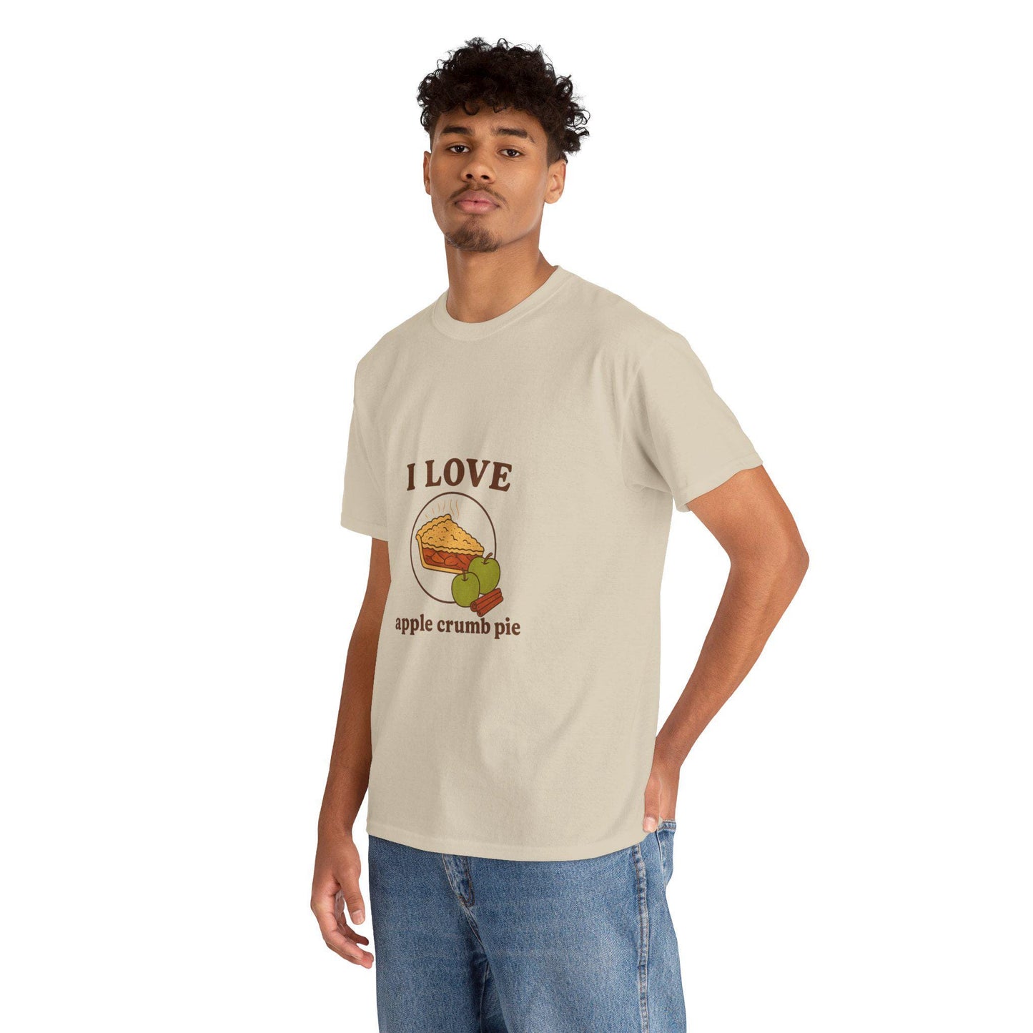 I Love Apple Crumb Pie T-Shirt - Cozy Kitchen Tee