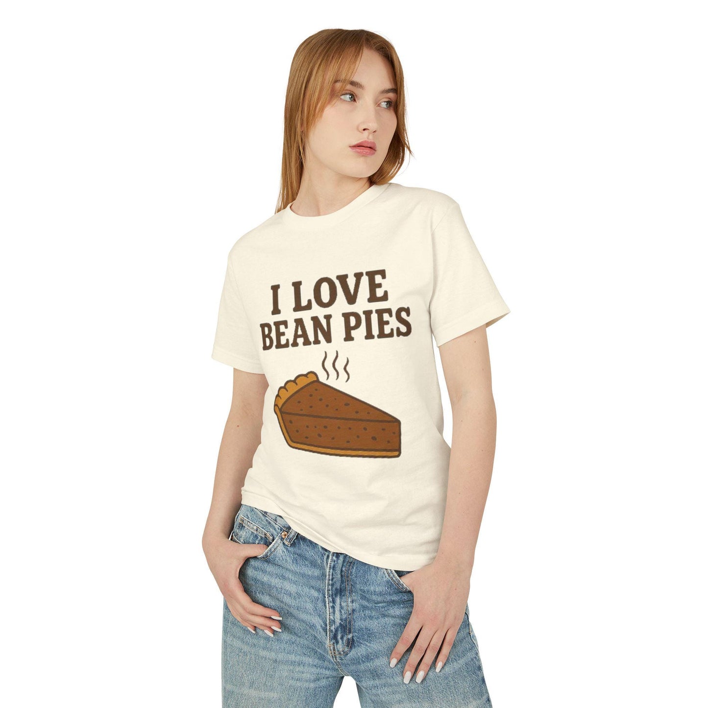 Navy Bean Pie T-Shirt & Free Pie Bundle - Southern Style Graphic Tee - Unisex Shirt