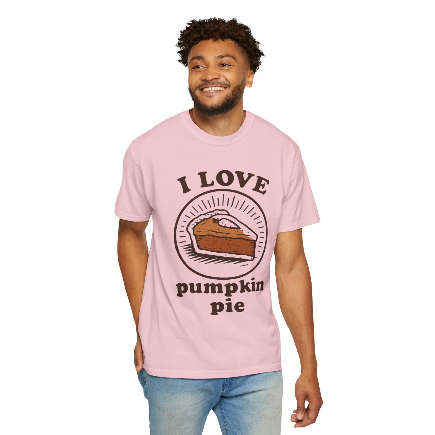 I Love Pumpkin Pie T-Shirt – Fall Thanksgiving Graphic Tee