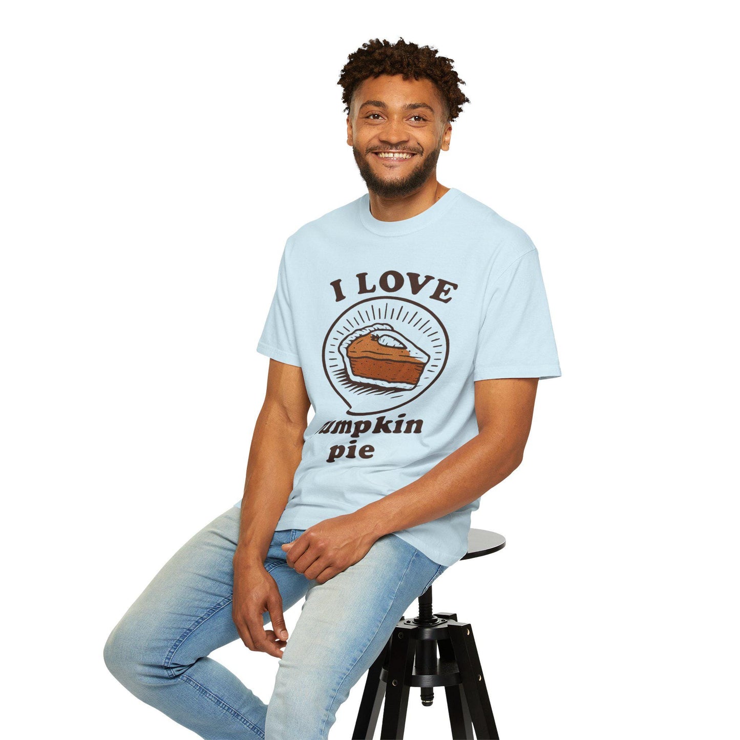 I Love Pumpkin Pie T-Shirt – Fall Thanksgiving Graphic Tee