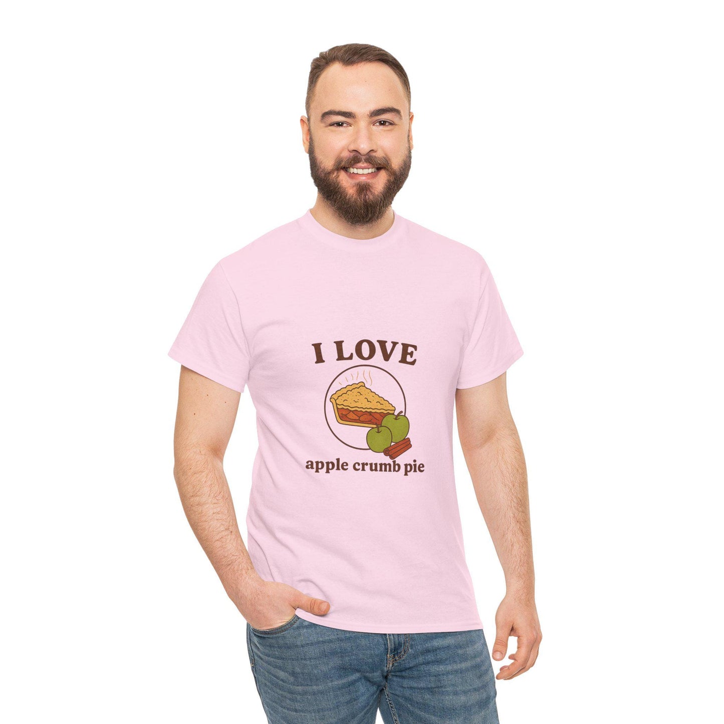 I Love Apple Crumb Pie T-Shirt - Cozy Kitchen Tee