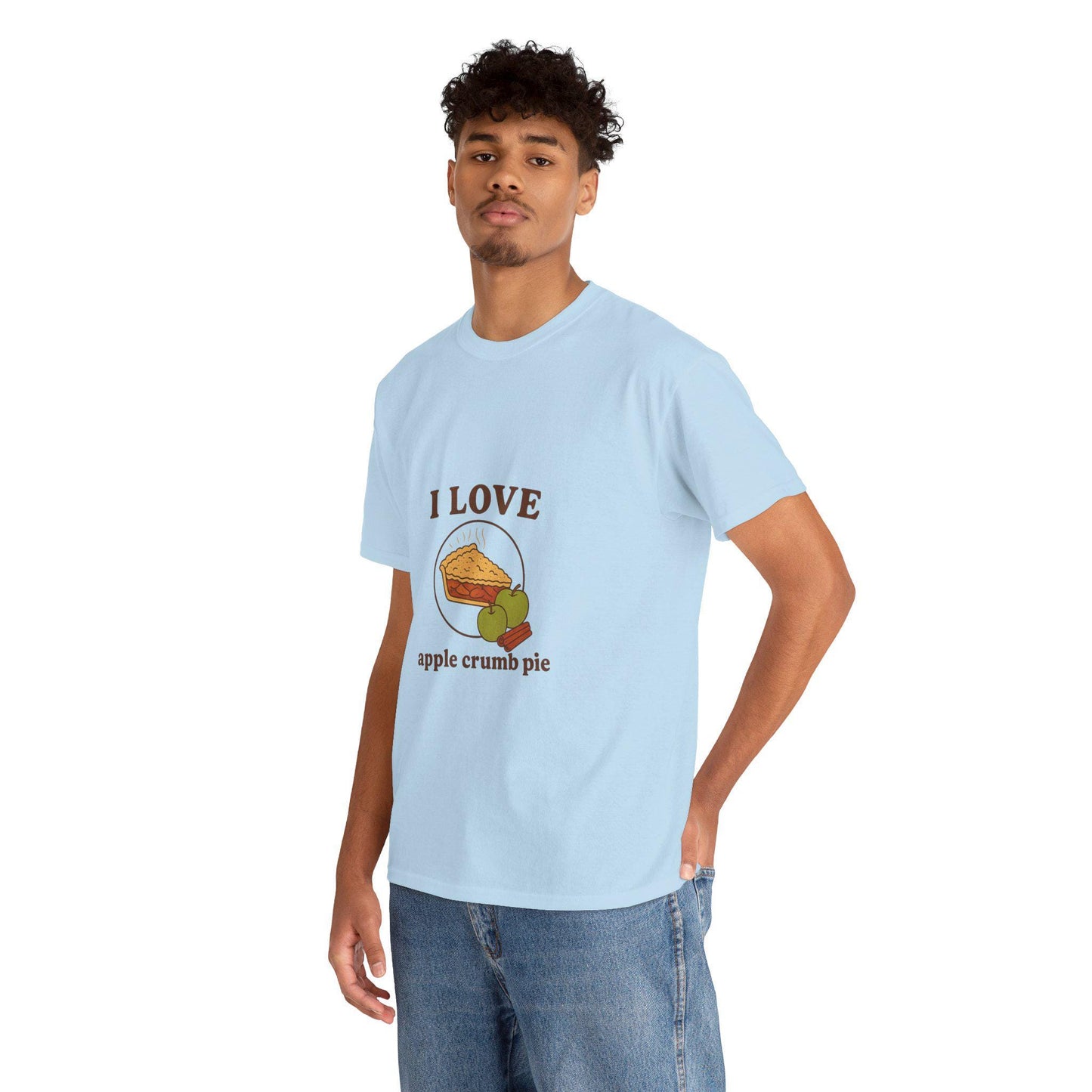 I Love Apple Crumb Pie T-Shirt - Cozy Kitchen Tee