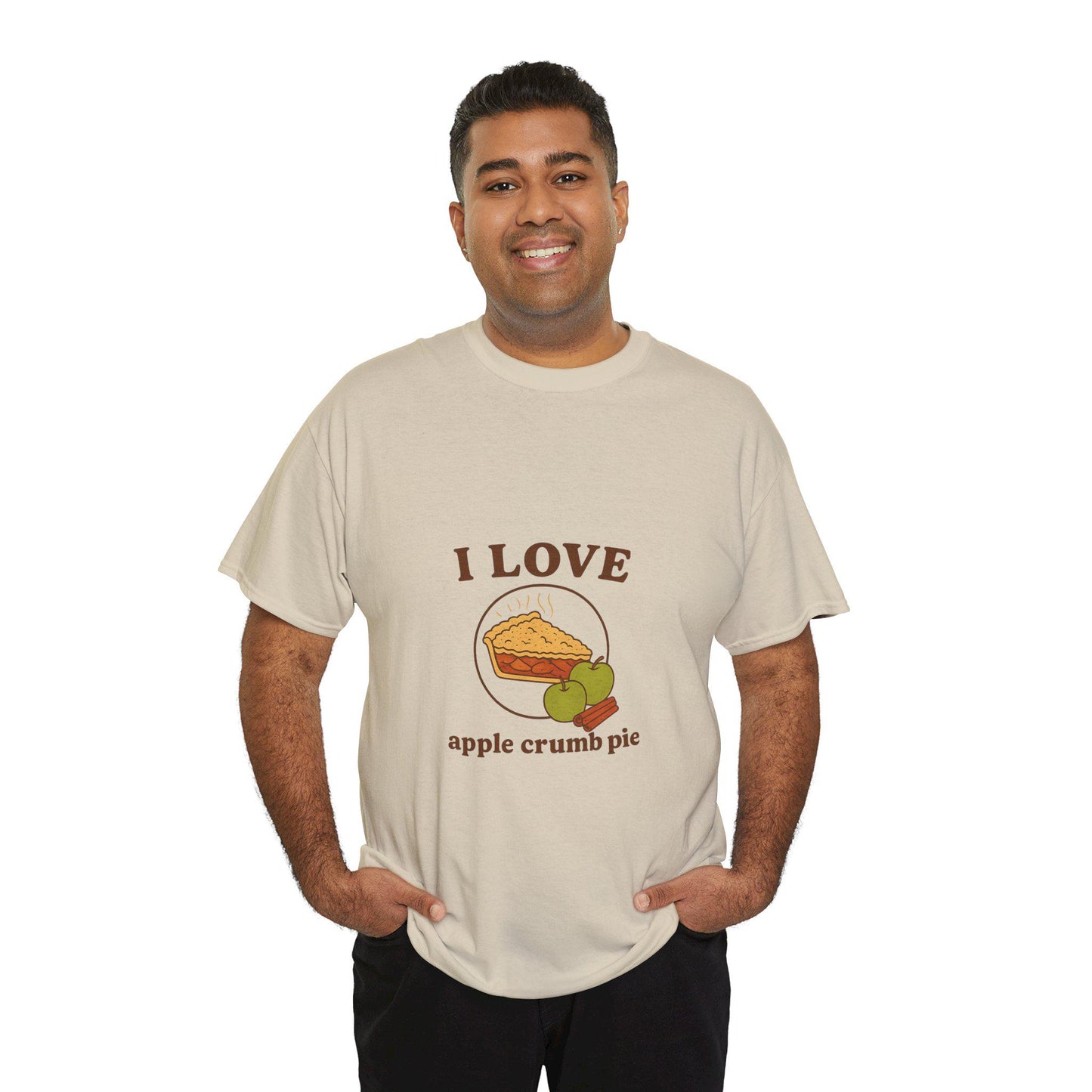 I Love Apple Crumb Pie T-Shirt - Cozy Kitchen Tee