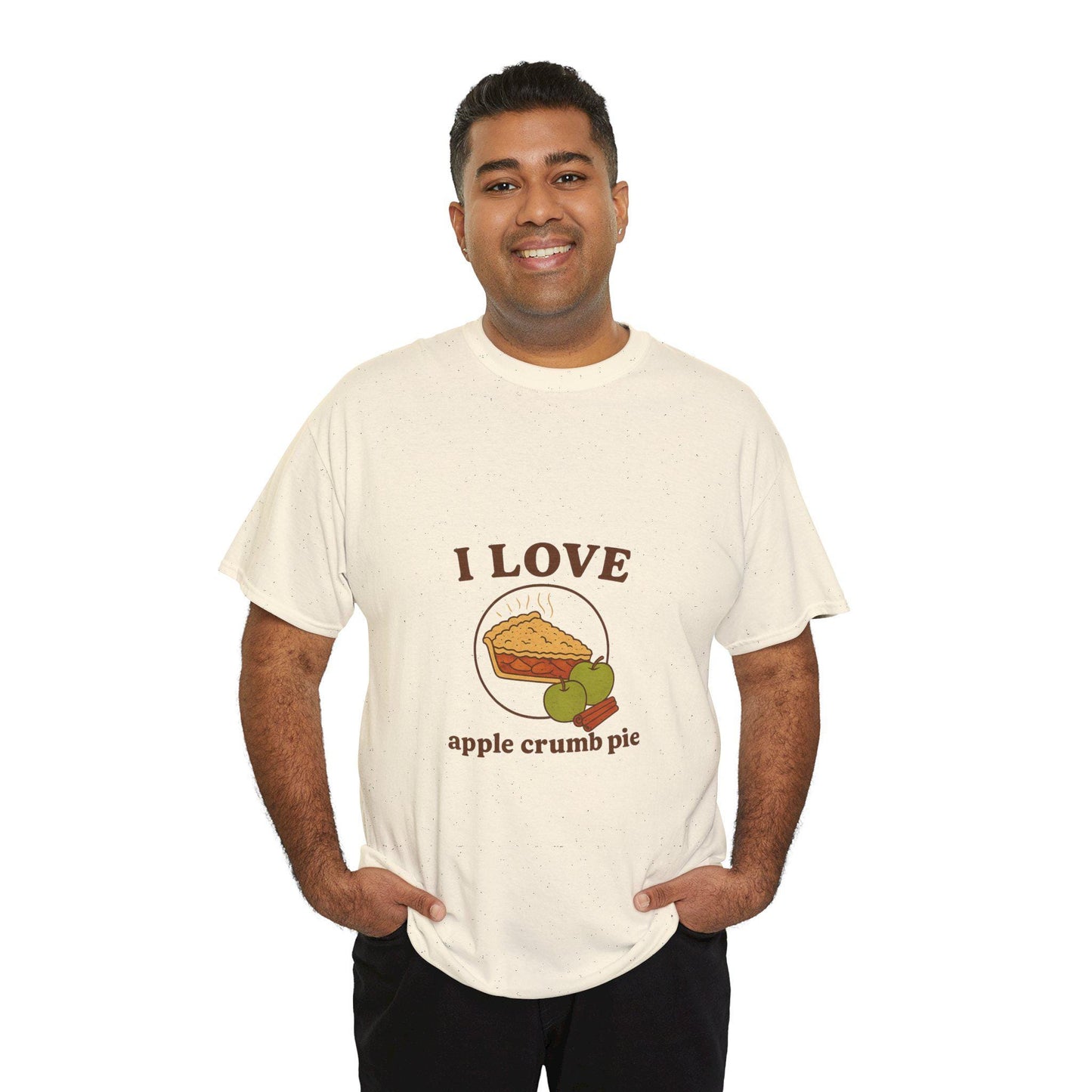 I Love Apple Crumb Pie T-Shirt - Cozy Kitchen Tee