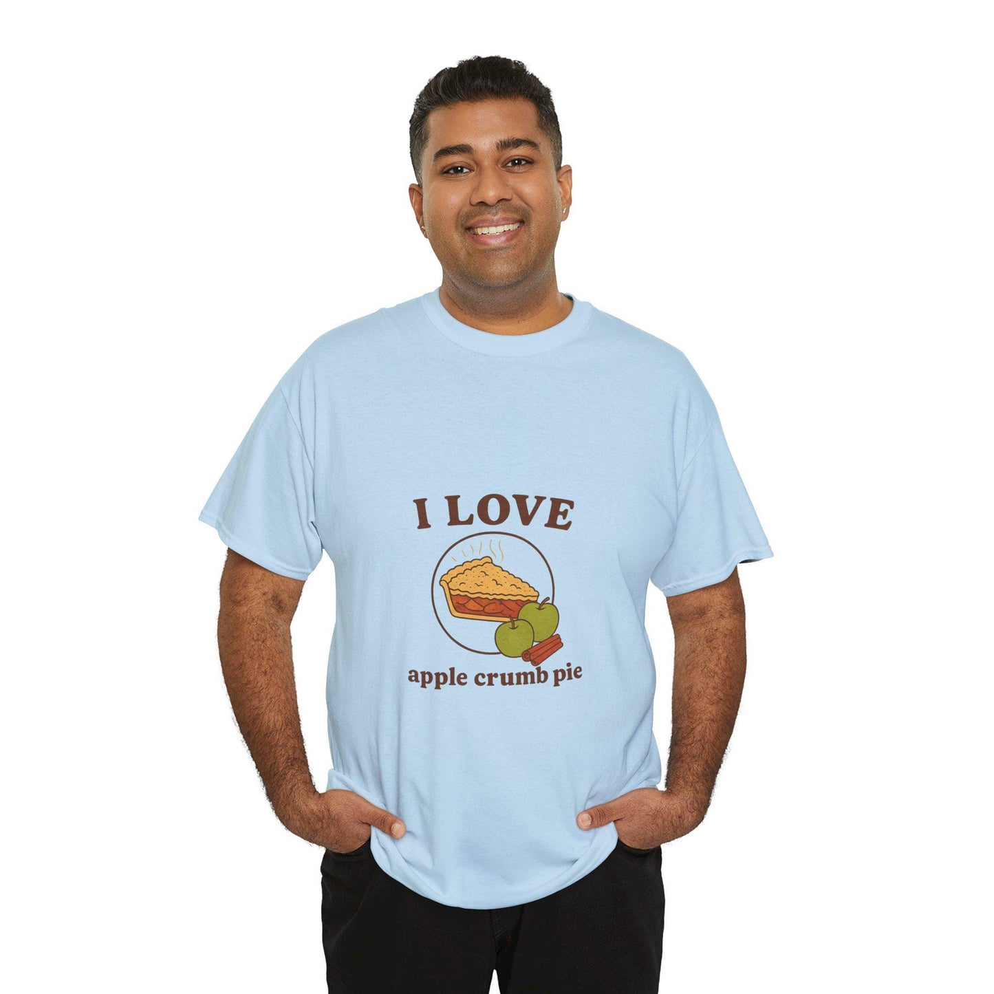 I Love Apple Crumb Pie T-Shirt - Cozy Kitchen Tee