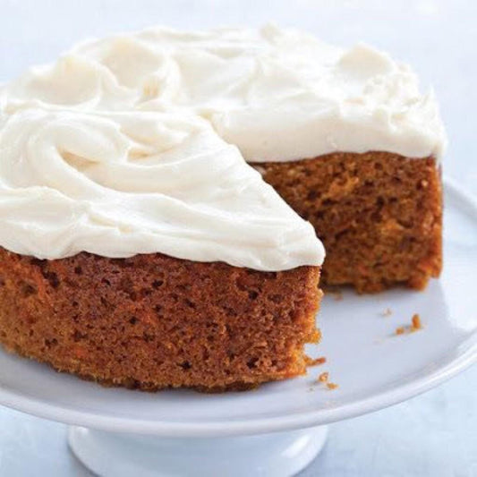 3-Pack Freshly Baked Carrot Cakes | 9-Inch Homemade Cakes | FREE SHIPPING   Plus FREE 6" Bonus Gift!